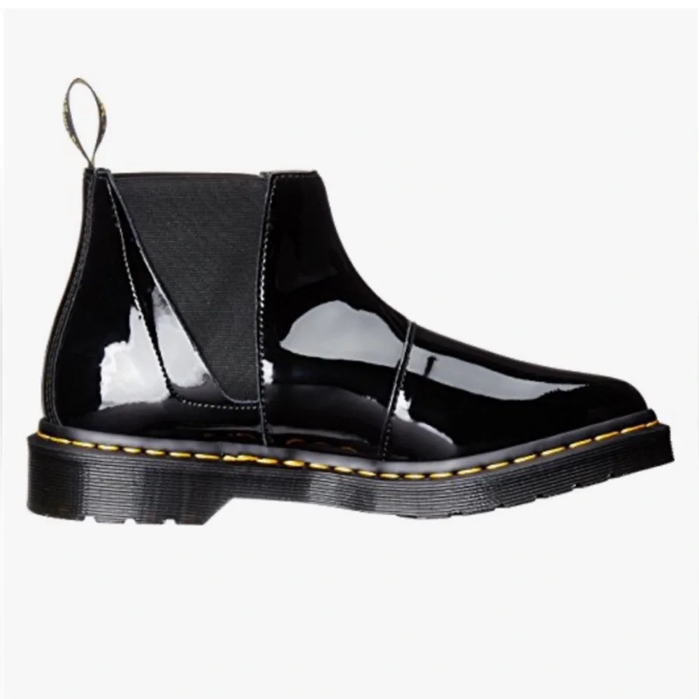 Dr Martens Bianca Smooth Black Leather
Chelsea Ankle Boots Women Size 7 - Picture 14 of 14